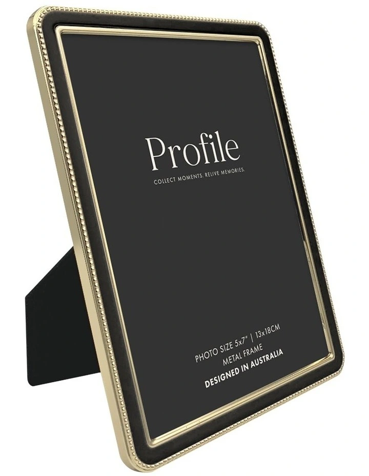 Heirloom Metal Photo Frame Mixed Sizes Bundle (4 Pack) in Black/Gold image 3