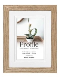 Australian Made Timber Photo Frame 6x8"/4x6" in Natural Oak