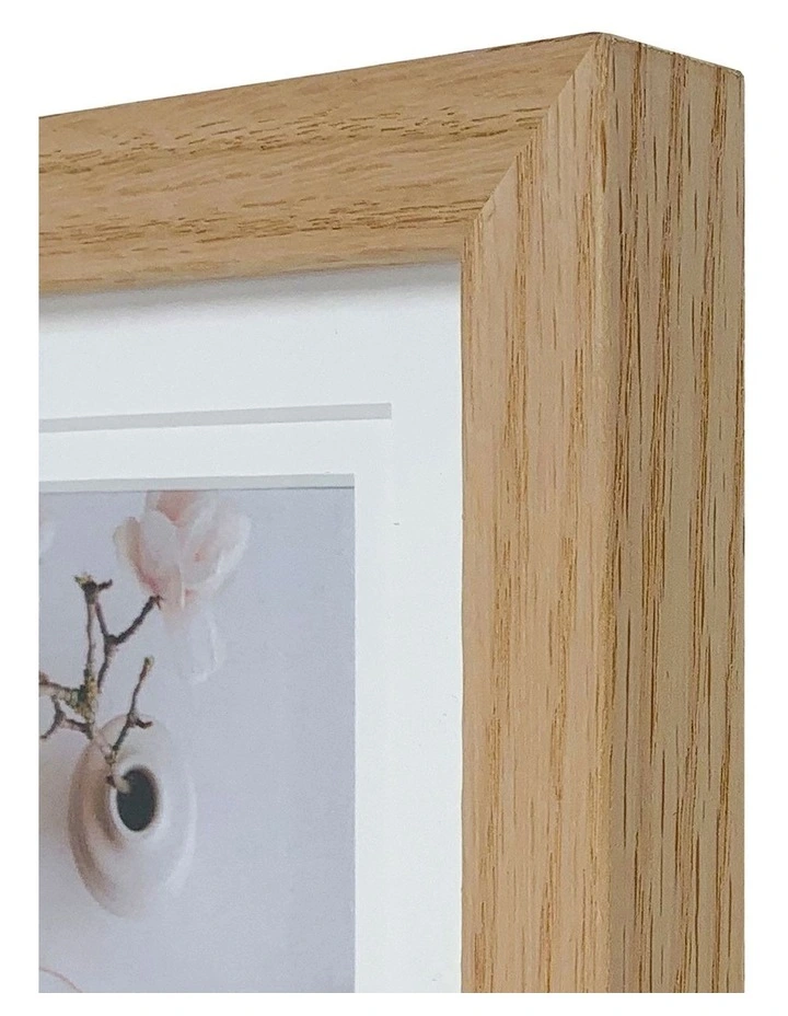 Australian Made Timber Photo Frame 8x10"/5x7" in Natural Oak image 3