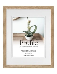 Australian Made Timber Photo Frame 11x14"/8x10" in Natural Oak
