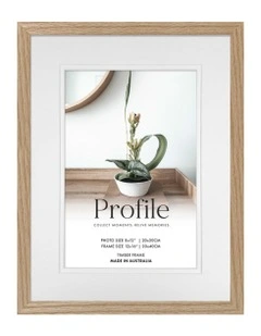 Australian Made Timber Photo Frame 12x16"/8x12" in Natural Oak