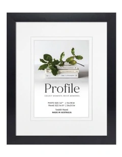 Australian Made Timber Photo Frame 8x10"/5x7" in Black