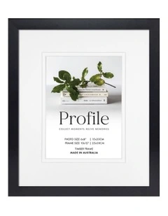 Australian Made Timber Photo Frame 10x12"/6x8" in Black