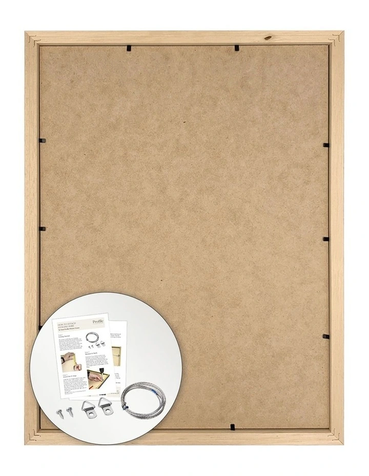 Australian Made Timber Photo Frame 12x16"/8x12" in Black image 4