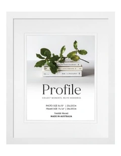 Australian Made Timber Photo Frame 11x14"/8x10" in White