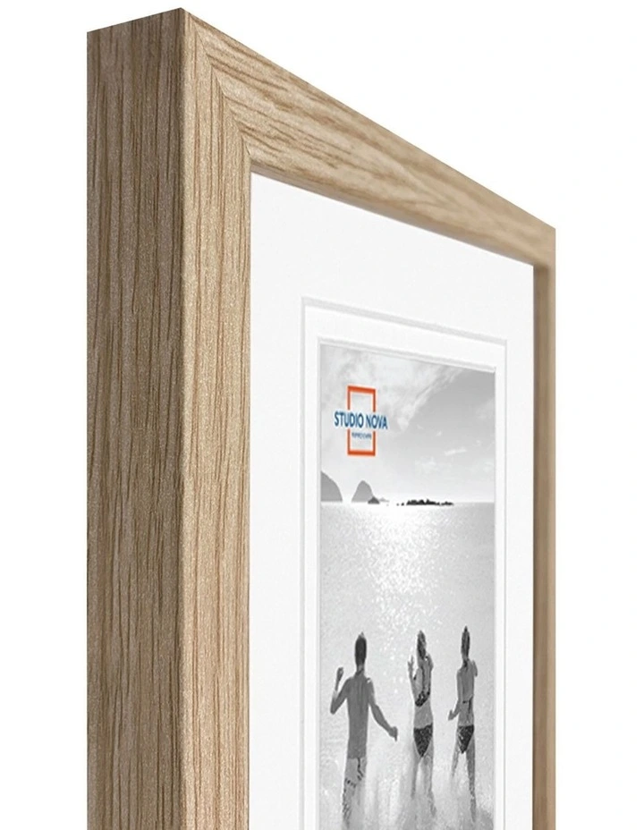 Premium Natural Oak 7 Piece Gallery Photo Wall Frame Set image 4