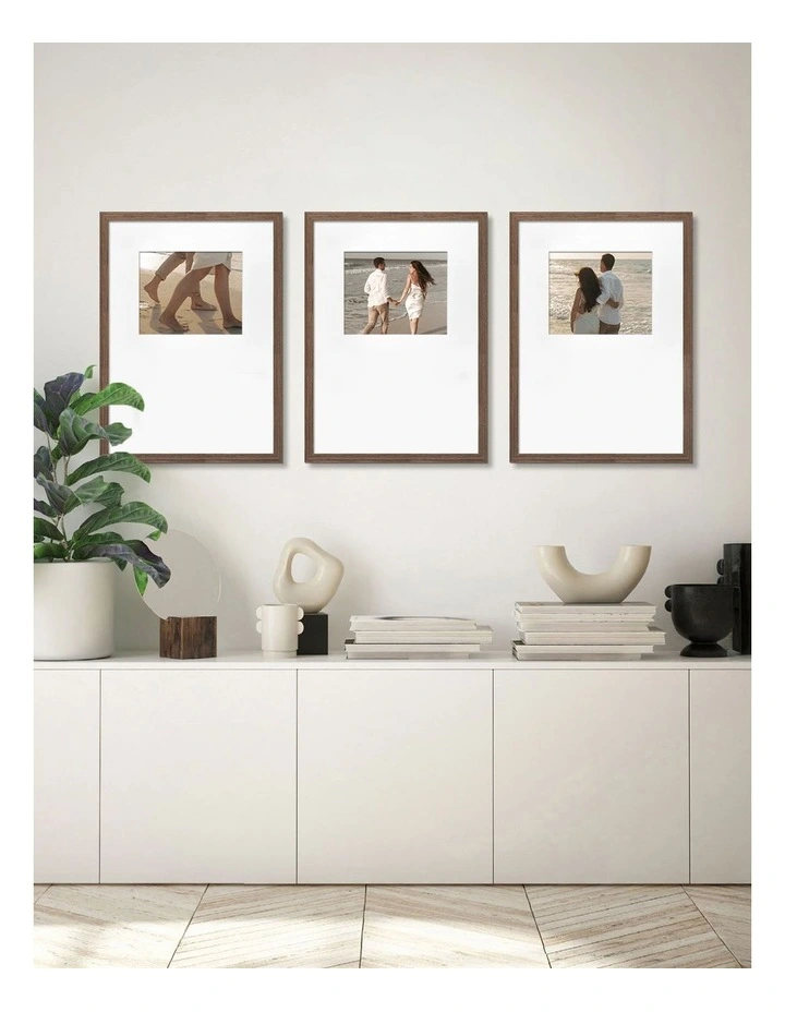 Australian Made Gallery Wall Set K (3 Frames) in Chestnut image 2
