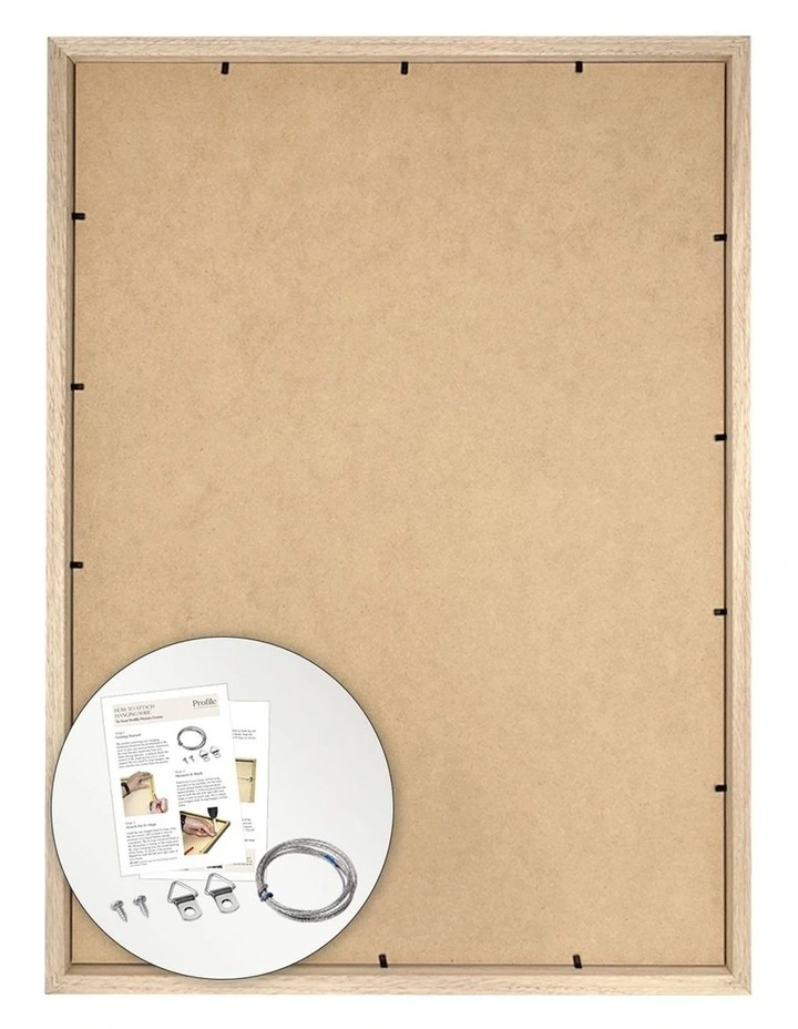 Australian Made Gallery Wall Set K (3 Frames) in Polar Birch image 5