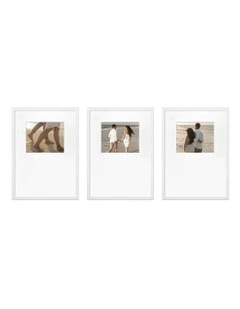 Australian Made Gallery Wall Set K (3 Frames) in White