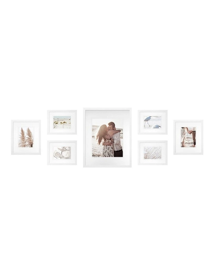 Australian Made Gallery Wall Set M (7 Frames) in White image 1