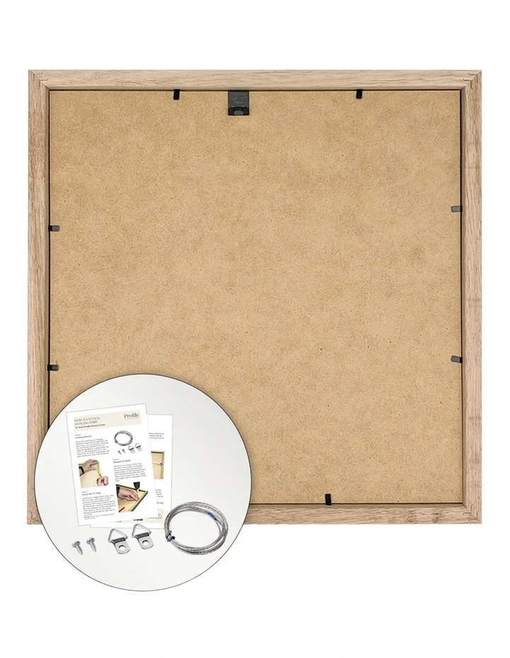 Australian Made Timber Photo Frame 12x12/8x8 (3 Pack) in Black image 5