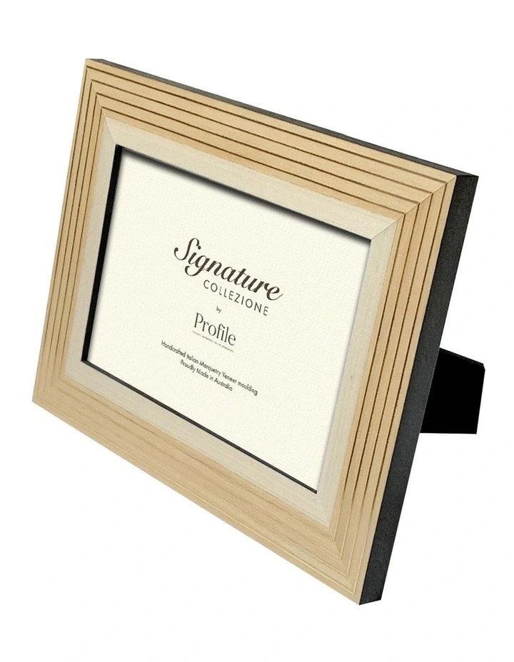 Piacenza Signature Italian Veneer Timber Photo Frame 4x6in image 2