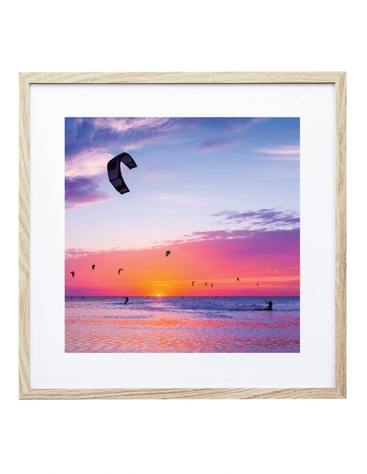 Instant Gallery Wall 6 Piece Frame Set in Natural image 6