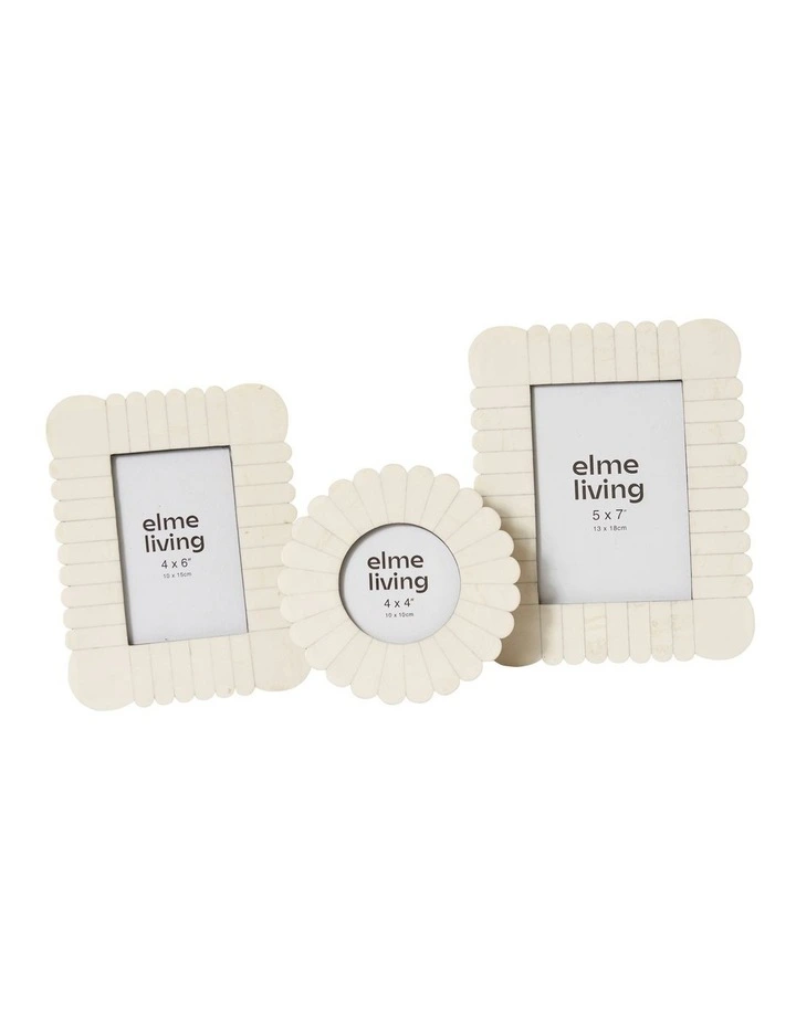 Senan 4x4 Photo Frame in Cream image 2