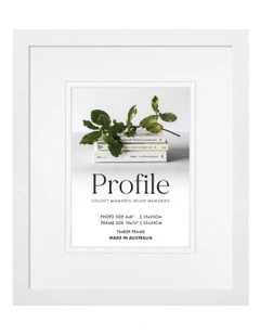 Australian Made Timber Photo Frame 10x12"/6x8" in White