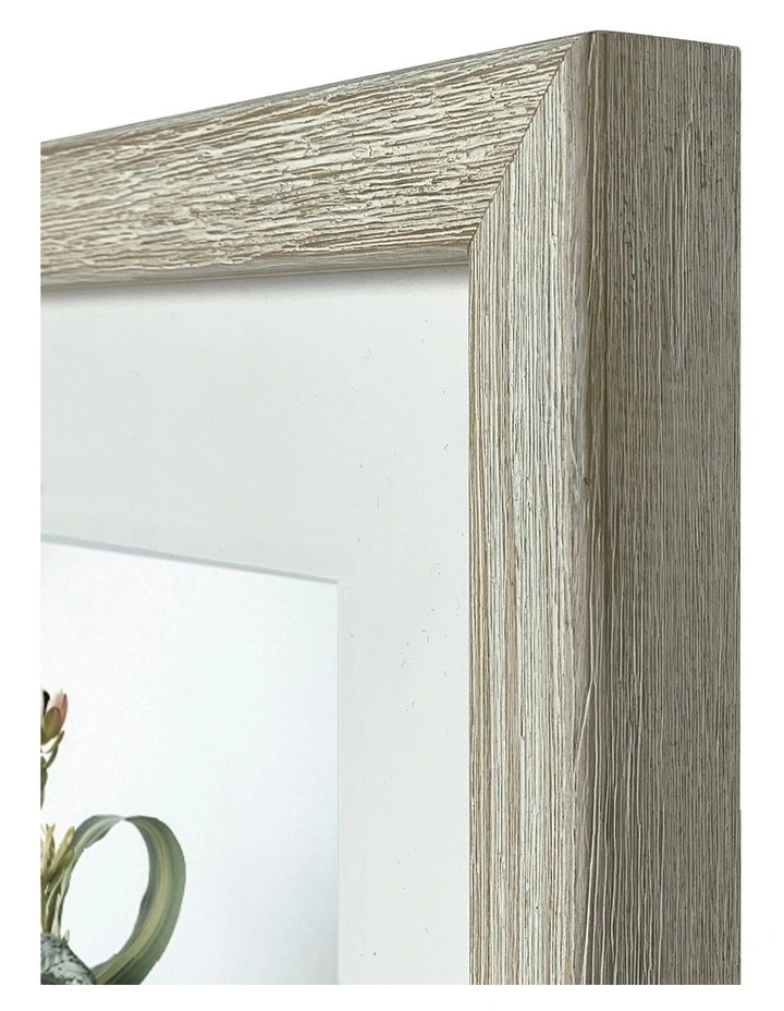 Wood Timber Photo Frame 16x20/4x6(8) in White image 3