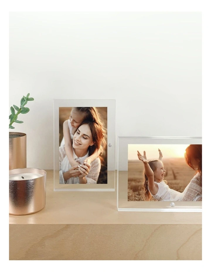Newtown Acrylic Photo Block 4x6 3Pack in Clear image 2
