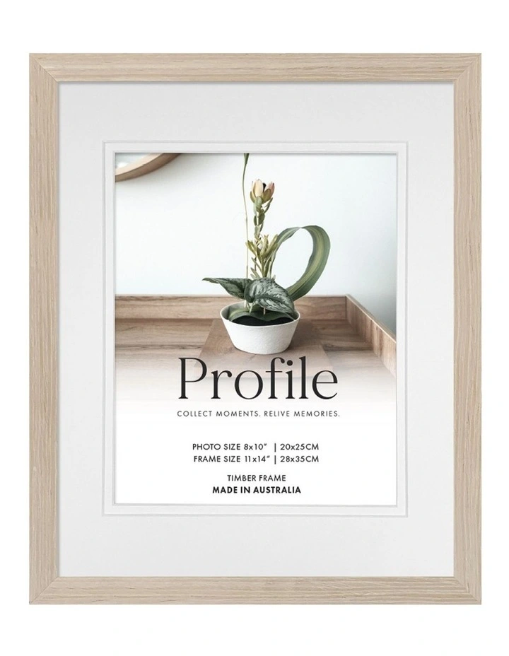 Timber Photo Frame 11x14/8x10 3 Pack in Polar Birch image 3