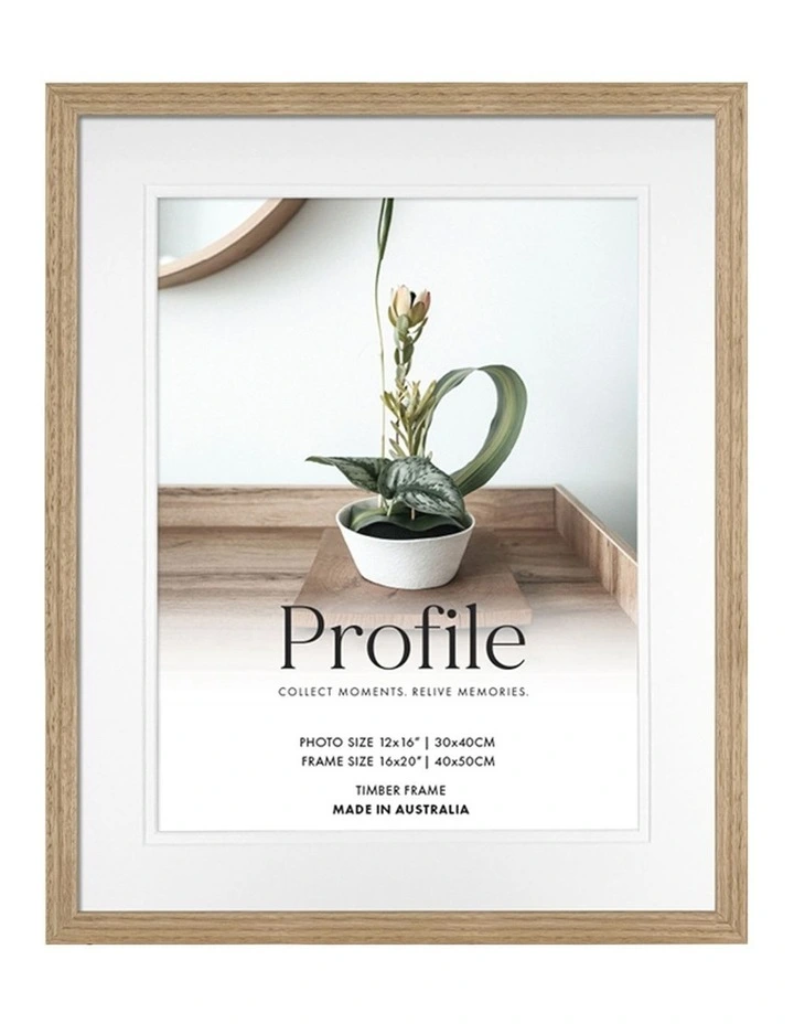 Timber Photo Frame 16x20/12x16 3 Pack in Vic Ash image 3