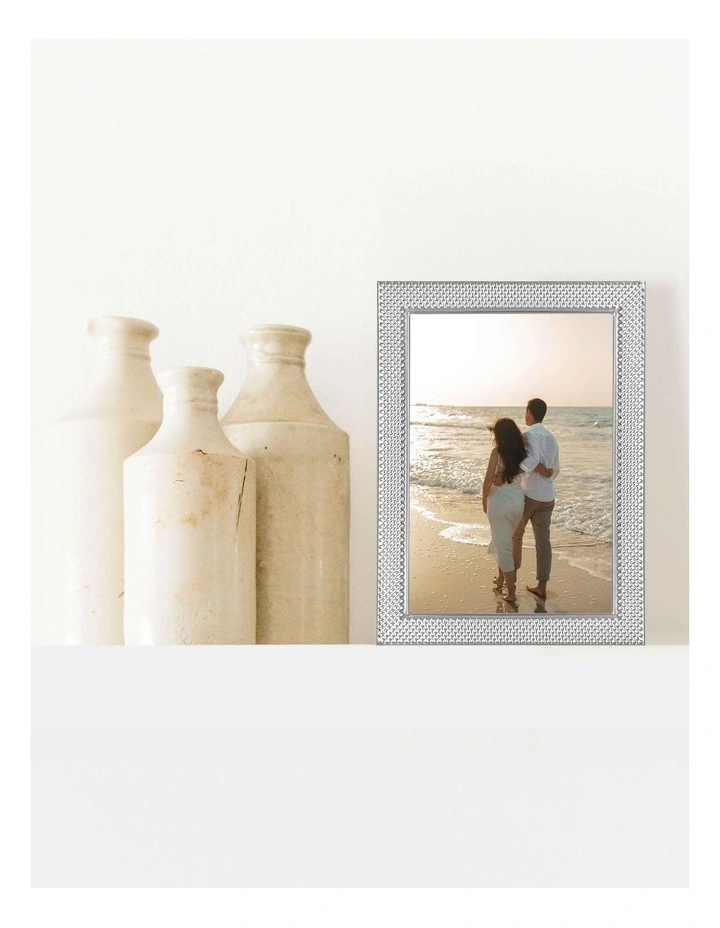 Matrix Metal Photo Frame 5x7" 2 Pack in Silver image 2