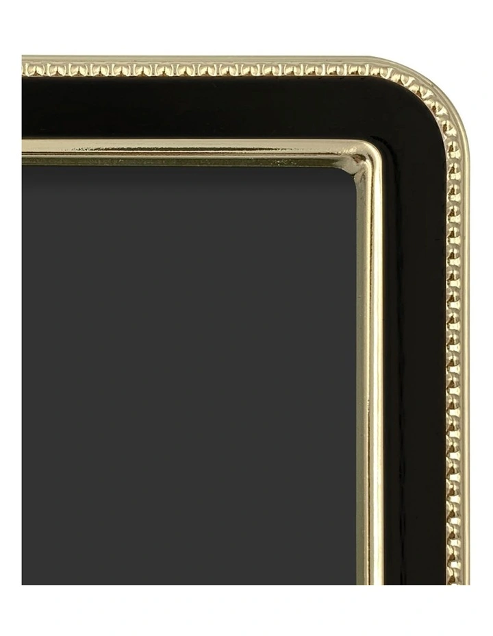 Heirloom Beaded Metal Photo Frame 4x6 Inch 2 Pack in Black image 5