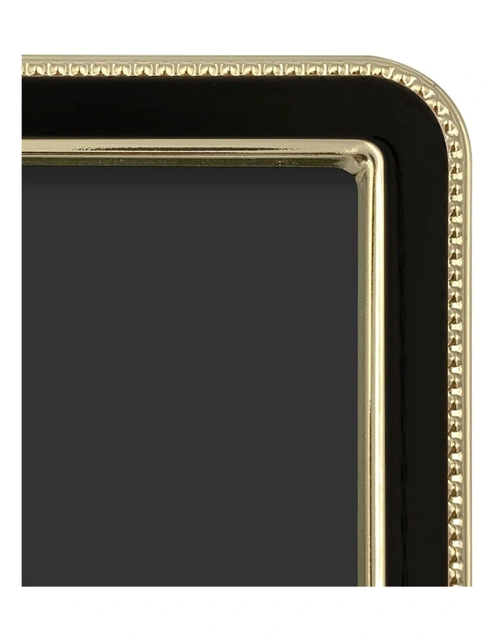 Heirloom Beaded Metal Photo Frame 5x7 (2 Pack) in Black/Gold image 5
