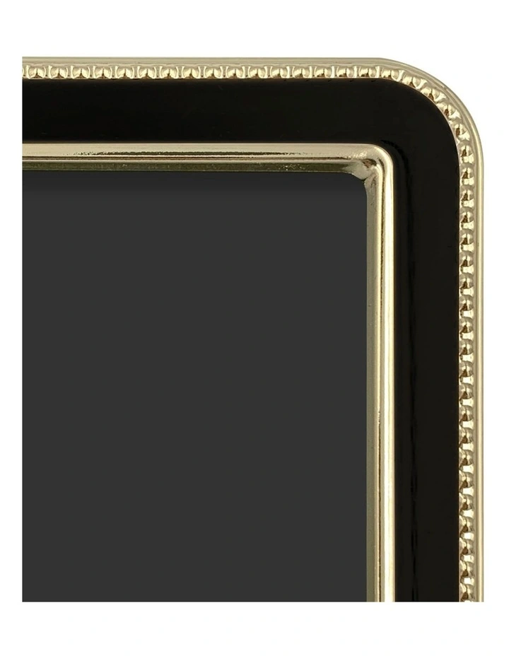 Heirloom Beaded Metal Photo Frame 8x10 Inch 2 Pack in Black/Gold image 5