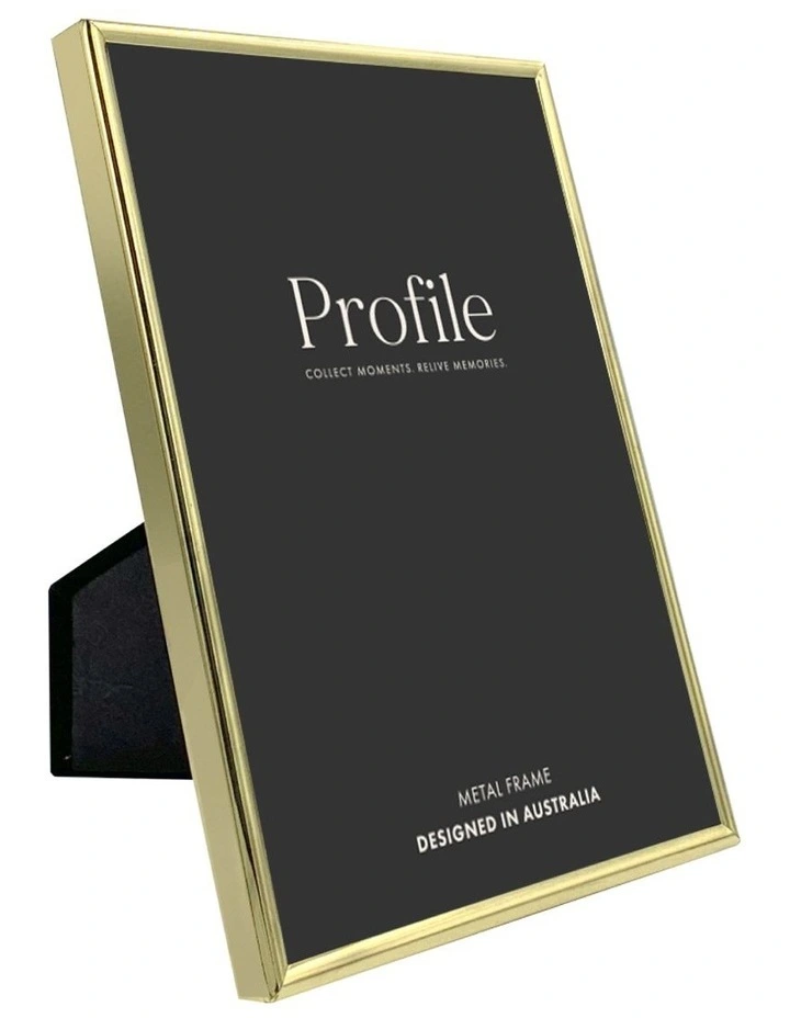 Habitat Metal Photo Frame 6x8in (2 Pack) in Gold image 3