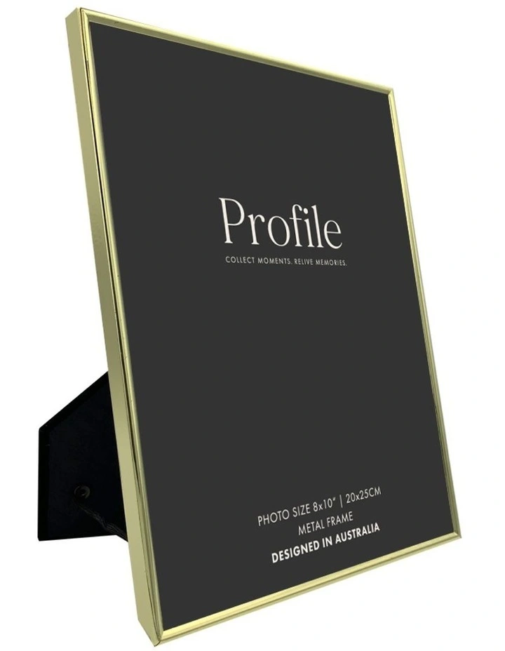 Habitat Metal Photo Frame 8x10in 2 Pack in Gold image 3