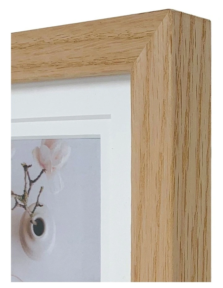 Australian Made Timber Photo Frame 8x10/6x8 3 Pack in Natural Oak image 3