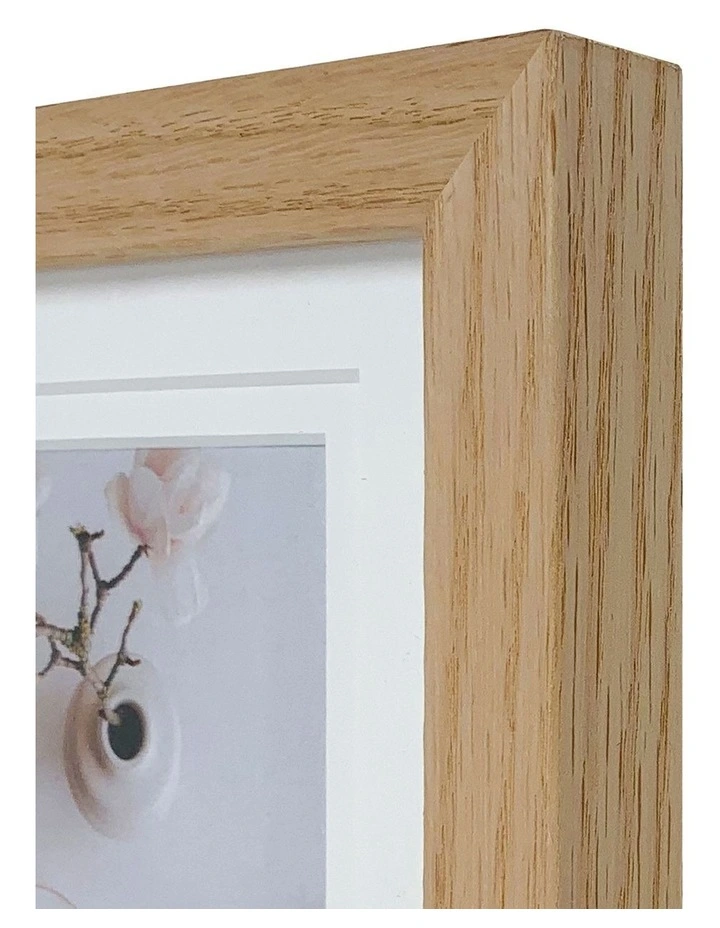 Australian Made Timber Photo Frame 12x16/8x12 3 Pack in Natural Oak image 3
