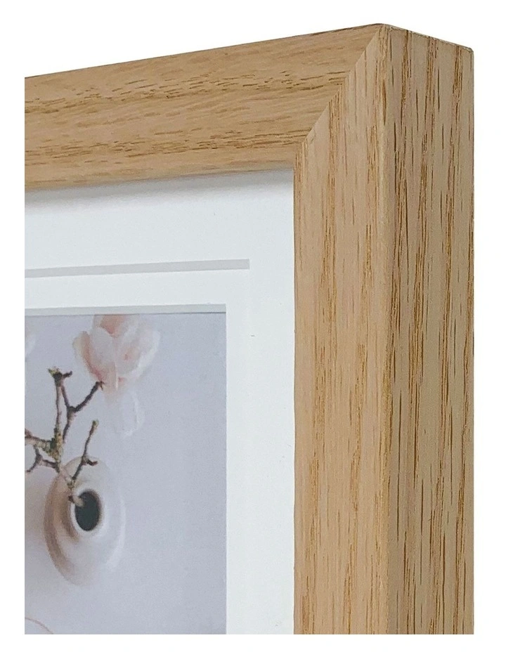 Australian Made Timber Photo Frame 8x10/5x7 (3 Pack) in Natural Oak image 3