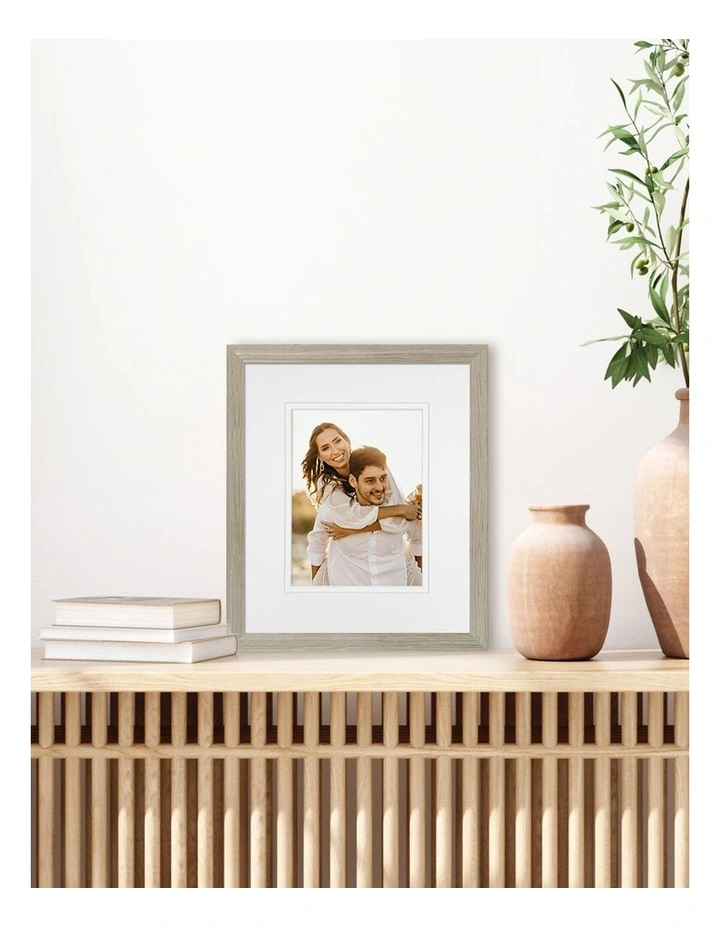 Australian Made Timber Photo Frame 8x10/6x8 (3 Pack) in Stone Ash image 2