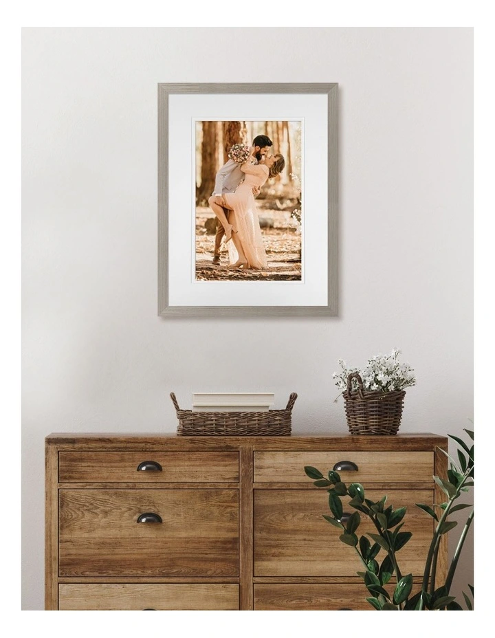 Australian Made Timber Photo Frame 3 Pack in Stone Ash image 2