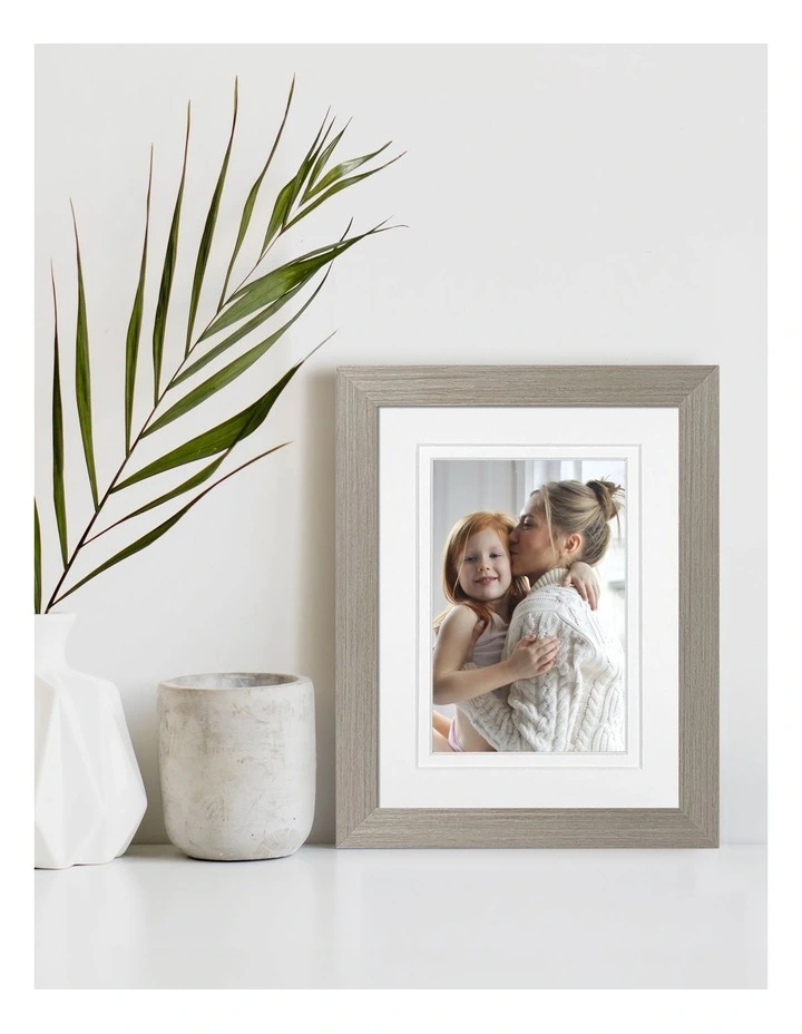 Australian Made Timber Photo Frame 3 Pack in Stone image 2