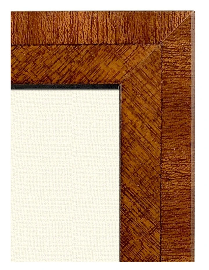 Australian Made Italian Veneer Frame 6x8 in Mahogany image 3