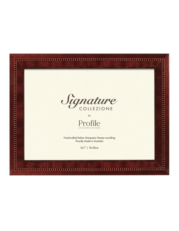Australian Made Italian Veneer Frame 5x7 in Walnut image 1