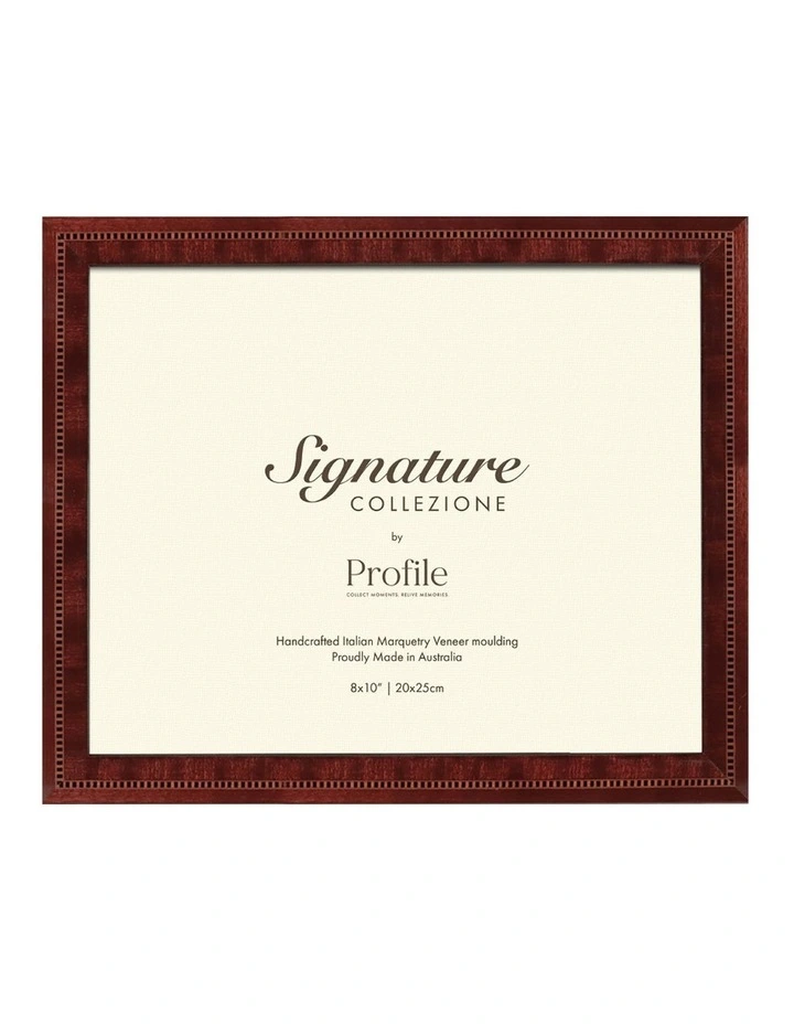 Australian Made Italian Veneer Frame in Walnut image 1