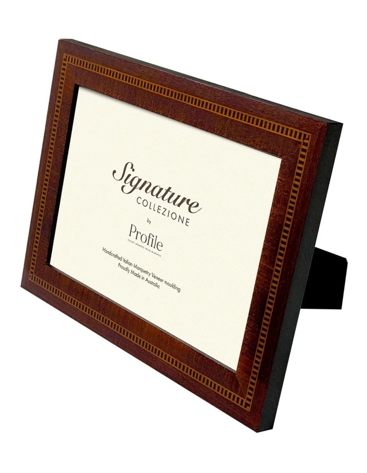 Australian Made Italian Veneer Frame in Walnut image 2