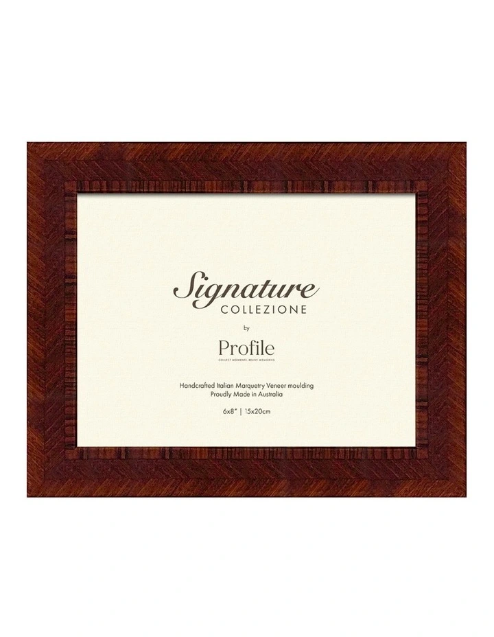 Australian Made Italian Veneer Frame in Mahogany image 1