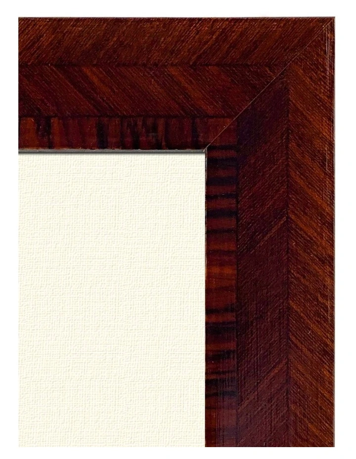 Australian Made Italian Veneer Frame in Mahogany image 3