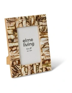 Zendaya 4x6 Photo Frame 22cm in Brown