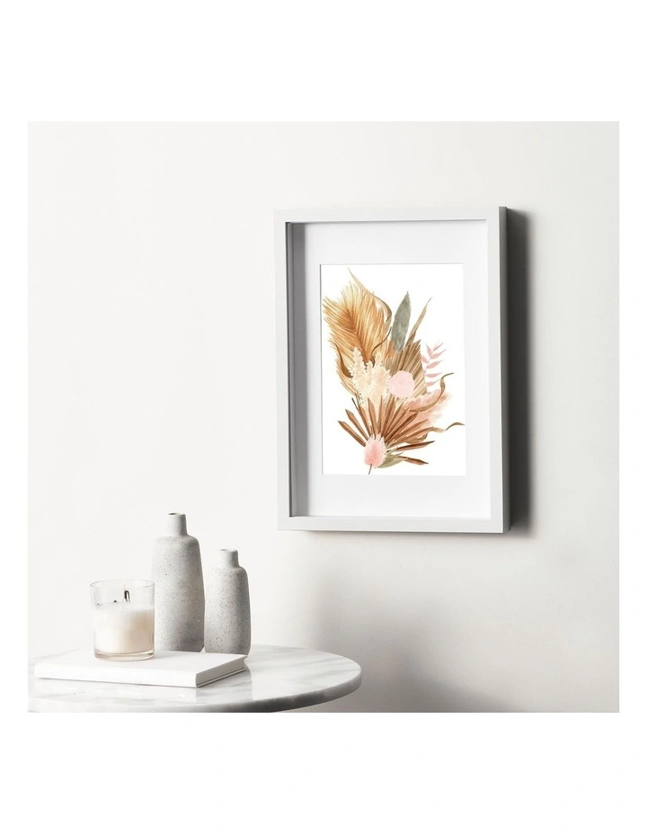 Set of 2 A3 Mat to A4 Shadow Box Photo Frames in White image 2