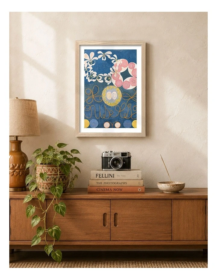 Australian Made Childhood No.1 Art Print Natural Frame image 2
