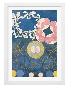 Australian Made Childhood No.1 Art Print White Frame