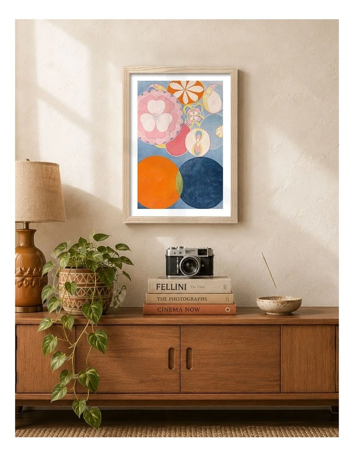 Australian Made Childhood No.2 Art Print Natural Frame image 2