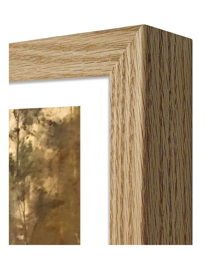 Australian Made Down on his Luck Art Print Natural Frame image 3