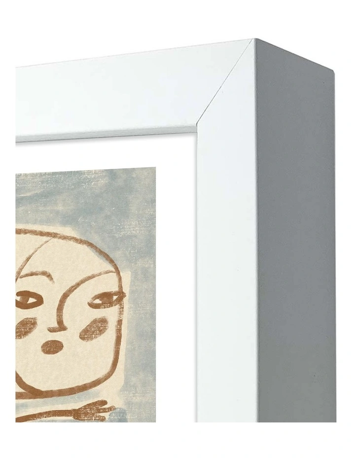 Australian Made Ethereal Dream Figures Art Print White Frame image 3