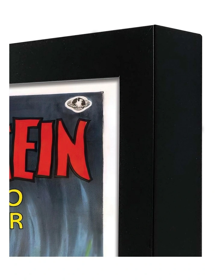 Australian Made Frankenstein Vintage Art Poster Black Frame image 3