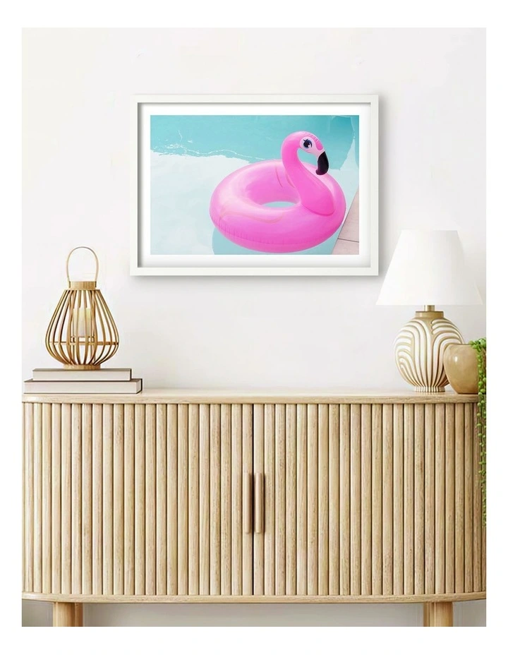 Australian Made Giving You The Eye Art Print Natural Frame image 2